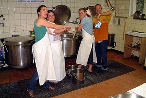 Die K&uuml;chenmann/frauschaft