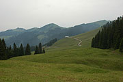 Blick vom R&uuml;wlispass zum Gandlouengrat (rechts)