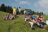 Rast vor dem Wageten