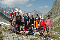 1. Gruppe auf dem Chrüzlipass