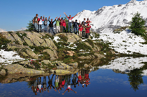 Bei den Crap Alv Laiets