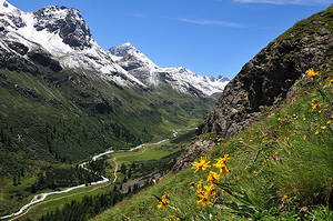 Abstieg ins Val Bever