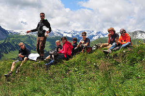 Gipfel erreicht, Schwandfälspitz auf 2025m