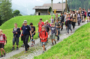 Unterwegs zur Cholerenschlucht