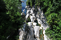 Die Maggia in Ponte Brolla