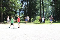 Spass Action beim Spiel