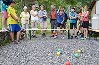... und Boccia spielen