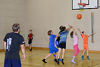 ... oder Gerangel beim Basketball