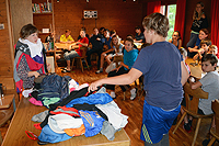 Die Siegerin hatte über 30 zusätzliche Kleidungsstücke an