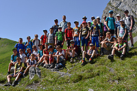 Gruppenfoto auf dem "Gipfel"
