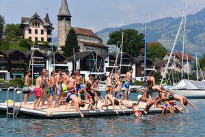 Im Freibad Spiez