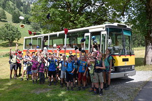 Jeahh!, das Postauto für die Rückreise