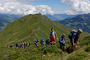 Im Aufstieg nach dem Piz Mundaun